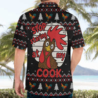 Chicken Stop Christmas Hawaiian Shirt Xmas Holiday Patterns - Wonder Print Shop