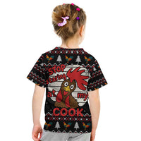 Chicken Stop Christmas Kid T Shirt Xmas Holiday Patterns - Wonder Print Shop