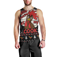 Chicken Stop Christmas Men Tank Top Xmas Holiday Patterns - Wonder Print Shop