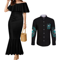 i-am-the-storm-skul-couples-matching-mermaid-dress-and-long-sleeve-button-shirt