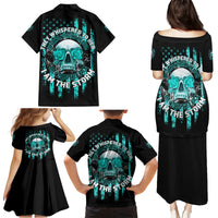 I Am The Storm Skul Family Matching Puletasi Dress and Hawaiian Shirt - Wonder Print Shop