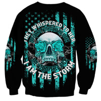 I Am The Storm Skul Sweatshirt - Wonder Print Shop