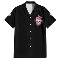 Warning This Tattooed Girl Family Matching Puletasi Dress and Hawaiian Shirt - Wonder Print Shop