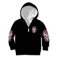Warning This Tattooed Girl Kid Hoodie - Wonder Print Shop