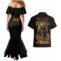 I Am The Storm Grumpy Old Man Couples Matching Mermaid Dress and Hawaiian Shirt - Wonder Print Shop