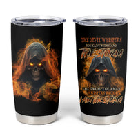 I Am The Storm Grumpy Old Man Tumbler Cup - Wonder Print Shop