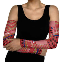 Texas Map Merry Christmas Arm Sleeves Xmas Holiday Patterns - Wonder Print Shop