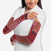 Texas Map Merry Christmas Arm Sleeves Xmas Holiday Patterns - Wonder Print Shop