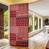 Texas Map Merry Christmas Door Cover Xmas Holiday Patterns - Wonder Print Shop