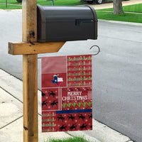 Texas Map Merry Christmas Garden Flag Xmas Holiday Patterns - Wonder Print Shop