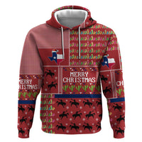 Texas Map Merry Christmas Hoodie Xmas Holiday Patterns - Wonder Print Shop