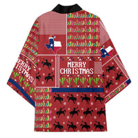 Texas Map Merry Christmas Kimono Xmas Holiday Patterns - Wonder Print Shop