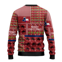 Texas Map Merry Christmas Ugly Christmas Sweater Xmas Holiday Patterns - Wonder Print Shop