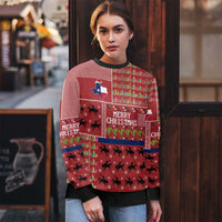 Texas Map Merry Christmas Ugly Christmas Sweater Xmas Holiday Patterns - Wonder Print Shop