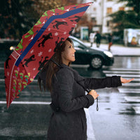 Texas Map Merry Christmas Umbrella Xmas Holiday Patterns - Wonder Print Shop