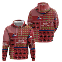 Texas Map Merry Christmas Zip Hoodie Xmas Holiday Patterns - Wonder Print Shop