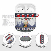 Texas Santa Christmas AirPods Case Xmas Holiday Patterns - Wonder Print Shop