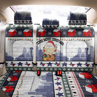 Texas Santa Christmas Back Car Seat Cover Xmas Holiday Patterns - Wonder Print Shop
