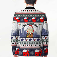 Texas Santa Christmas Blazer Xmas Holiday Patterns - Wonder Print Shop