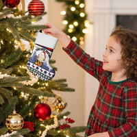 Texas Santa Christmas Stocking Xmas Holiday Patterns - Wonder Print Shop
