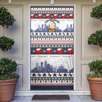 Texas Santa Christmas Door Cover Xmas Holiday Patterns - Wonder Print Shop