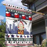 Texas Santa Christmas Garden Flag Xmas Holiday Patterns - Wonder Print Shop