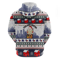 Texas Santa Christmas Hoodie Xmas Holiday Patterns - Wonder Print Shop