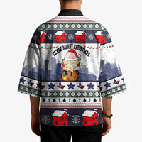 Texas Santa Christmas Kimono Xmas Holiday Patterns - Wonder Print Shop