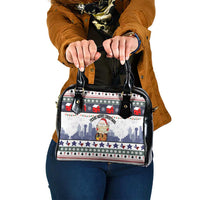 Texas Santa Christmas Shoulder Handbag Xmas Holiday Patterns - Wonder Print Shop