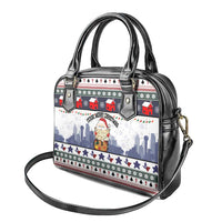 Texas Santa Christmas Shoulder Handbag Xmas Holiday Patterns - Wonder Print Shop