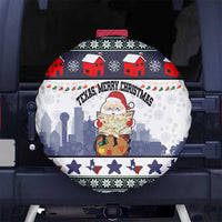 Texas Santa Christmas Spare Tire Cover Xmas Holiday Patterns - Wonder Print Shop