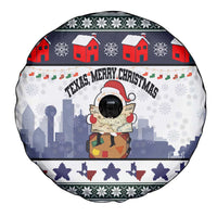 Texas Santa Christmas Spare Tire Cover Xmas Holiday Patterns - Wonder Print Shop
