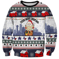 Texas Santa Christmas Sweatshirt Xmas Holiday Patterns - Wonder Print Shop