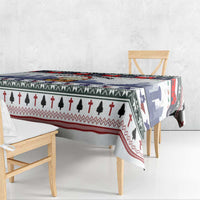 Texas Santa Christmas Tablecloth Xmas Holiday Patterns - Wonder Print Shop