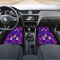 Christmas Snowman Leaves Car Mats Xmas Holiday Patterns - Wonder Print Shop
