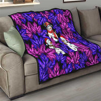 Christmas Snowman Leaves Quilt Xmas Holiday Patterns - Wonder Print Shop