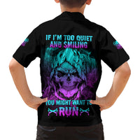 If I'm Too Quiet And Smiling Kid Hawaiian Shirt - Wonder Print Shop