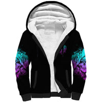 If I'm Too Quiet And Smiling Sherpa Hoodie - Wonder Print Shop