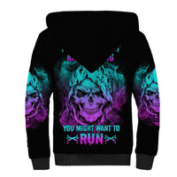 If I'm Too Quiet And Smiling Sherpa Hoodie - Wonder Print Shop