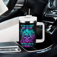 If I'm Too Quiet And Smiling Tumbler With Handle - Wonder Print Shop