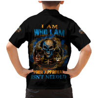 I Am Who I Am Family Matching Mermaid Dress and Hawaiian Shirt - Wonder Print Shop