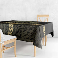 Vegvisir Compass Viking Tablecloth with Yggdrasil Tree and Axe Symbols Norse Mythology Tribute - Wonder Print Shop