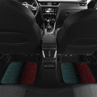 Viking Warrior Car Mats with Runes and Blood Battle Scene Norse Valor Tribute - Wonder Print Shop