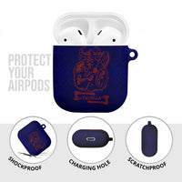 Valhalla Warrior Viking AirPods Case with Axes and Norse Symbols Norse Mythology Tribute - Wonder Print Shop