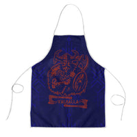 Valhalla Warrior Viking Apron with Axes and Norse Symbols Norse Mythology Tribute - Wonder Print Shop
