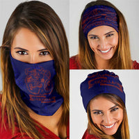 Valhalla Warrior Viking Neck Gaiter with Axes and Norse Symbols Norse Mythology Tribute - Wonder Print Shop