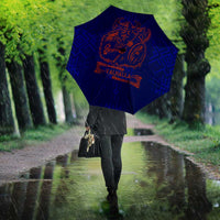 Valhalla Warrior Viking Umbrella with Axes and Norse Symbols Norse Mythology Tribute - Wonder Print Shop
