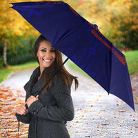 Valhalla Warrior Viking Umbrella with Axes and Norse Symbols Norse Mythology Tribute - Wonder Print Shop