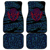 Odin Raven Viking Car Mats with Valknut and Runes Norse Mythology and Magic Tribute - Wonder Print Shop