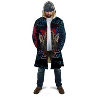 Odin Raven Viking Cloak with Valknut and Runes Norse Mythology and Magic Tribute - Wonder Print Shop
